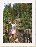 missouri_lakes_0061 * Richele examines the gorge carved by Missouri Creek * Richele examines the gorge carved by Missouri Creek * 2112 x 2816 * (4.56MB)