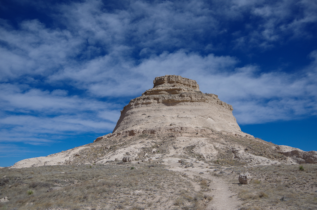 East Pawnee Butte and not a rattlesnake in sight