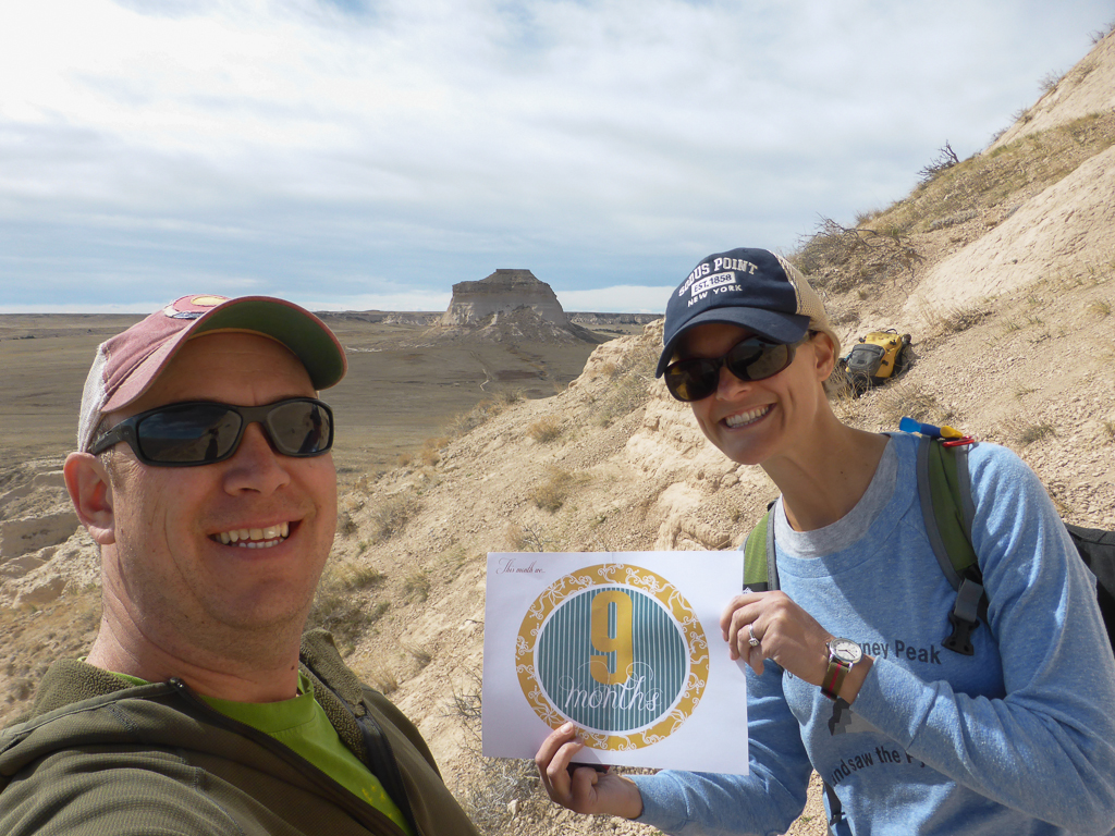 Celebrating 9 months of marriage in the windy eastern plains of Colorado!