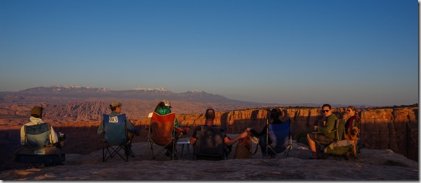 Sunset over Long Canyon